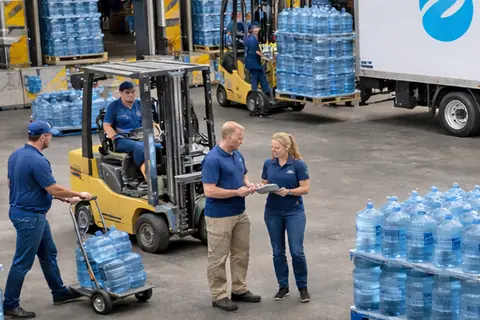 Office water service in California