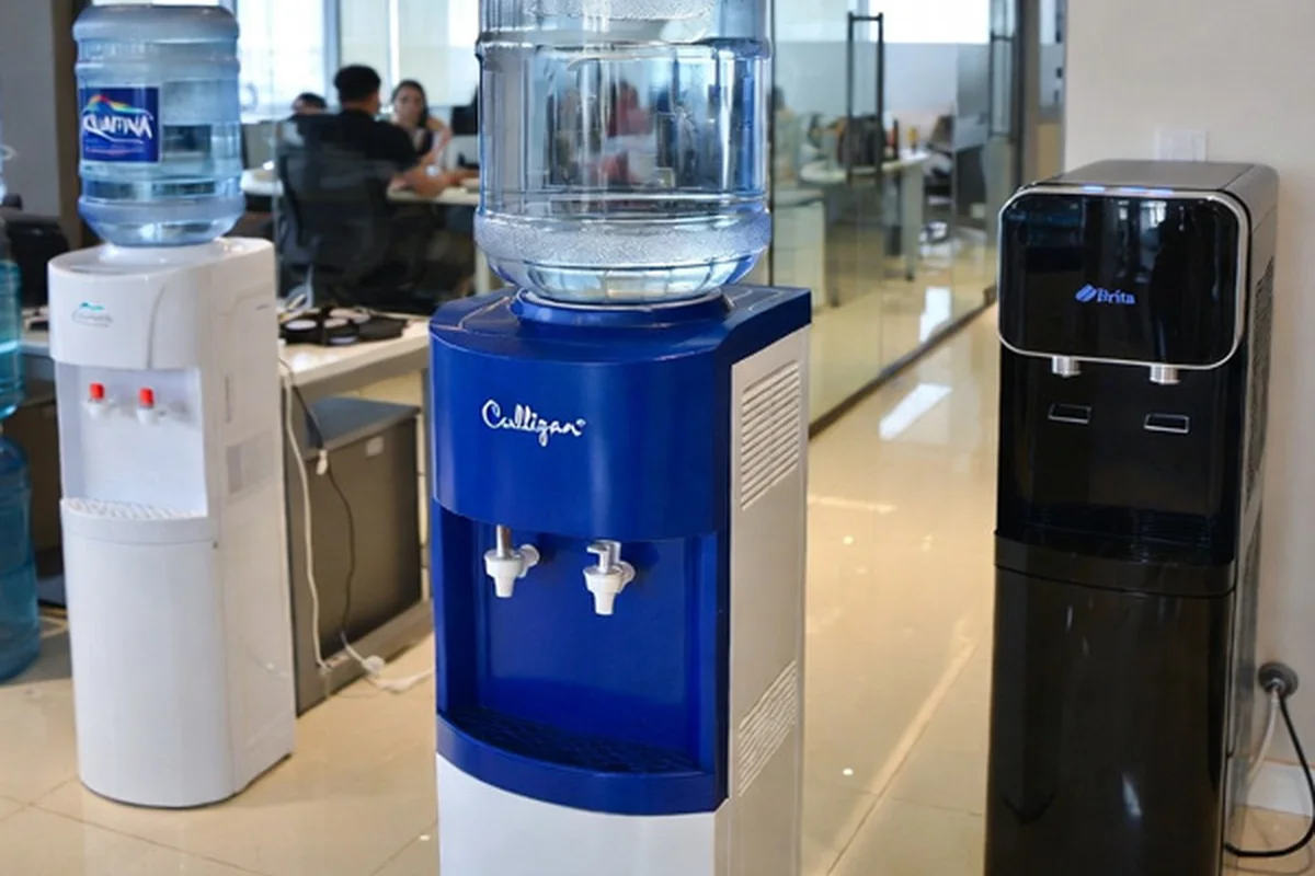 Office water delivery coolers in Trenton